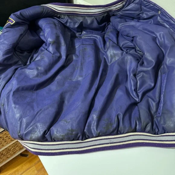 University of Washington vintage huskies U-dub varsity Letterman jacket